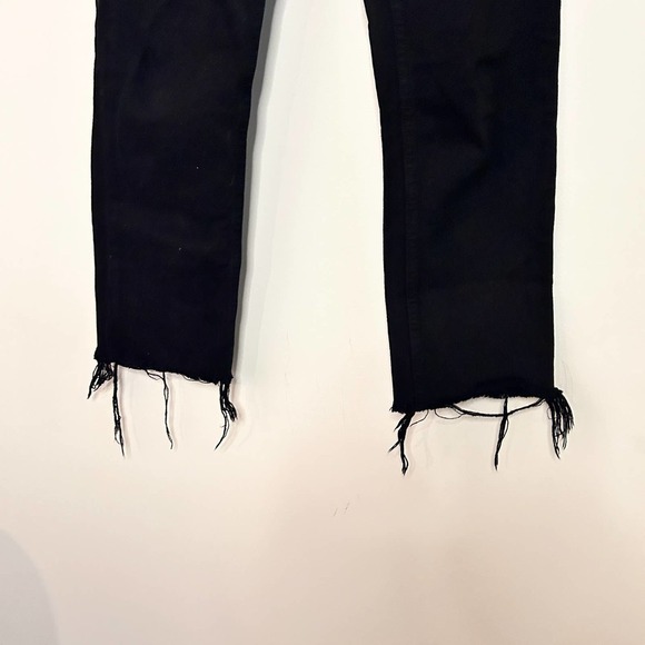 FRAME Forever Karlie Tall Skinny Jean 25 0 Black 35" Inseam Long - Picture 5 of 9